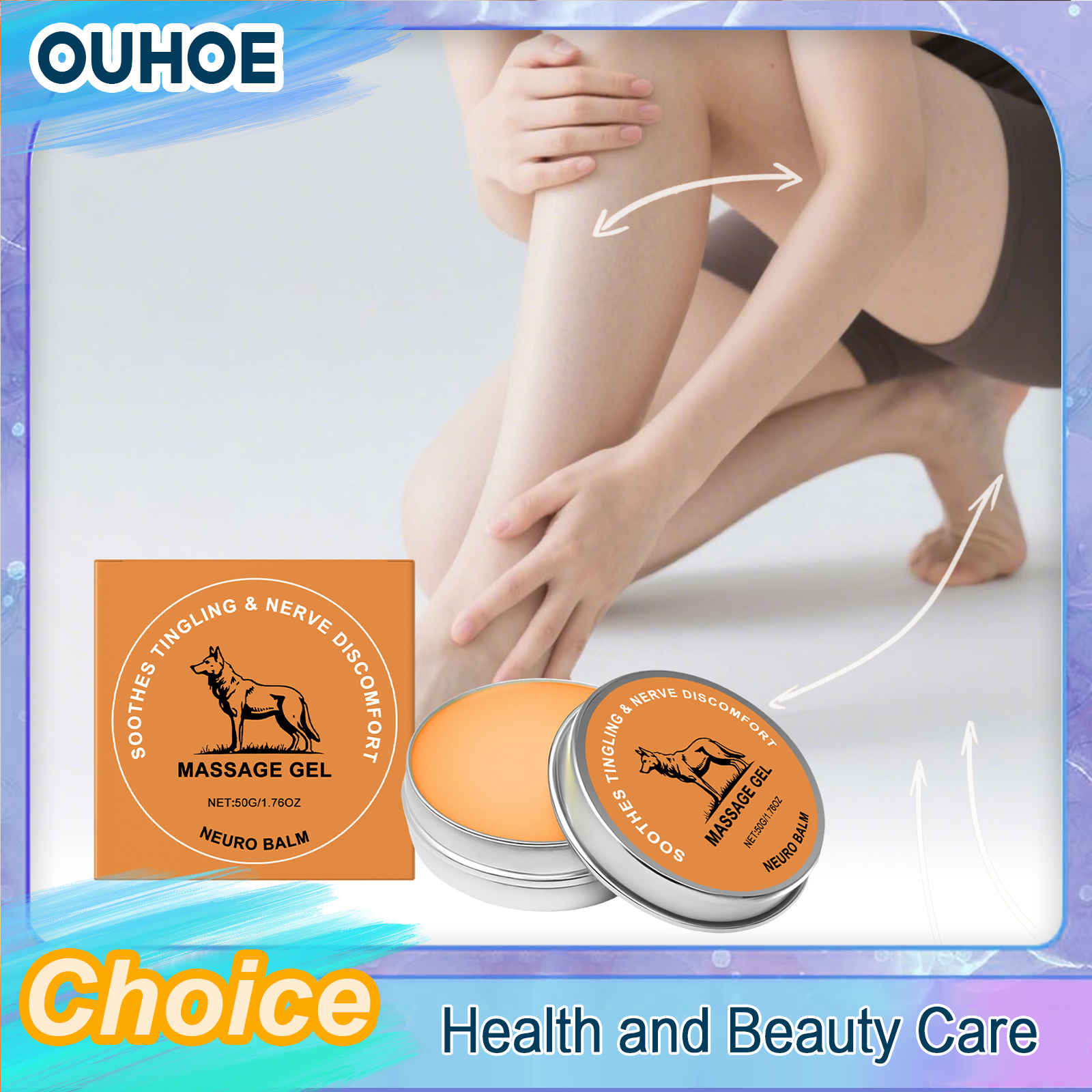 Herbal Wellness - Joint Massage Soothing Balm Relief Nerve