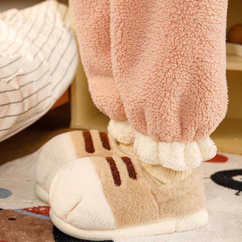 Cat Claw Bark - Winter Warm Women Home Slipper Fuzzy