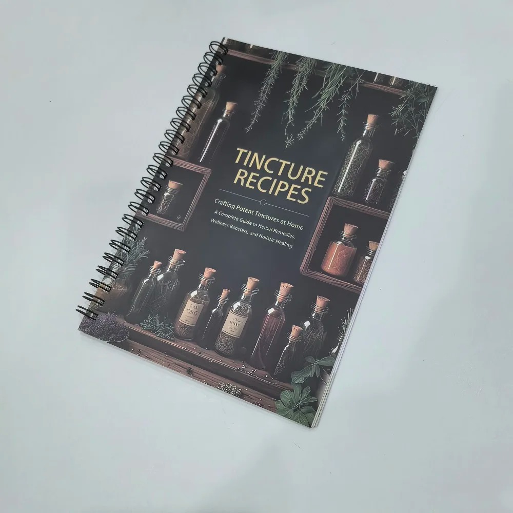Herbal Wellness Remedy - Tincture Recipes Book Crafting Potent Tinctures