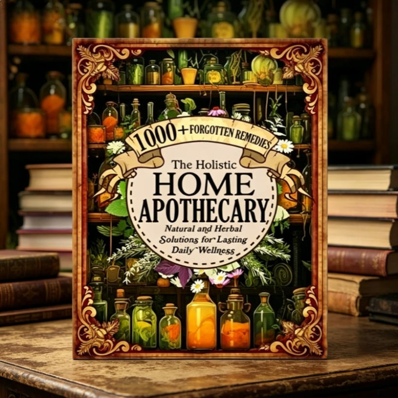 Herbal Wellness Remedy - 1000+ Forgotten Apothecary Recipes Remedies Book,