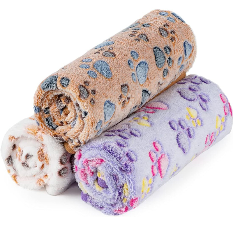 Pet Blanket Cute Dog Paw Print - Cat Claw Bark ulasan dan harga