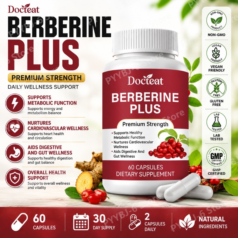 Berberine Plus Supplement 60Ca - Herbal Wellness ulasan dan harga