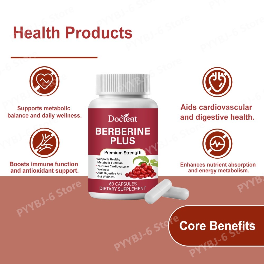 Berberine Plus Supplement 60Ca - Herbal Wellness ulasan dan harga