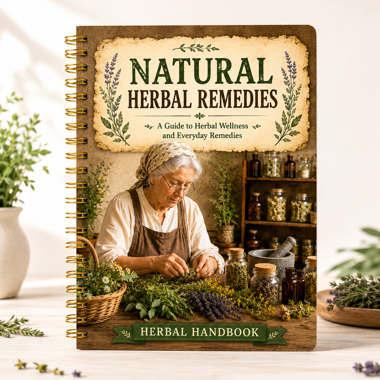 Natural Herbal Remedies Handbo - Herbal Wellness Remedy ulasan dan harga