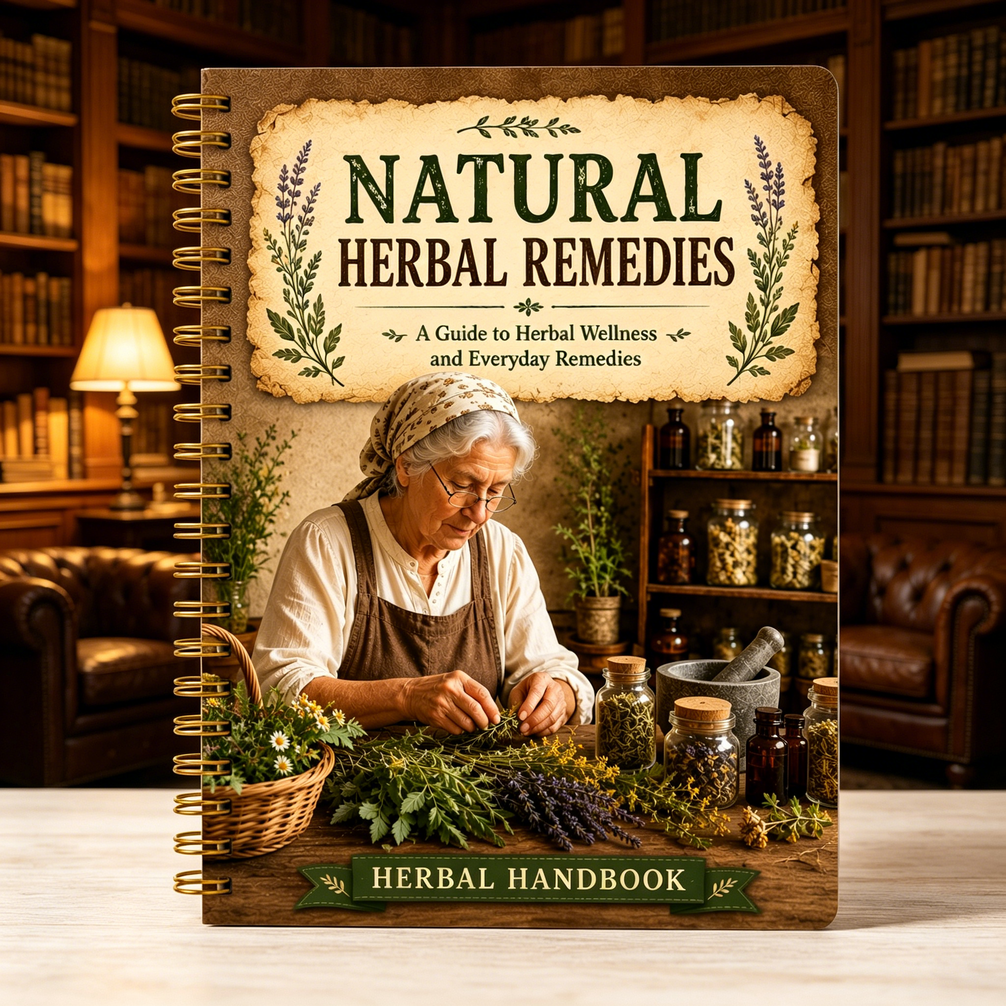 Natural Herbal Remedies Handbo - Herbal Wellness Remedy ulasan dan harga