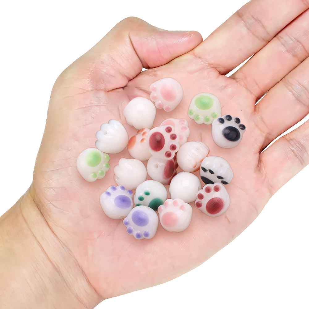 20Pcs Mixed Cute Acrylic Cat P - Cat Claw Bark ulasan dan harga