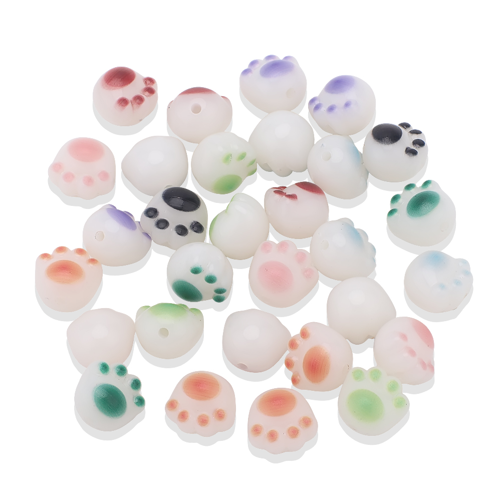 20Pcs Mixed Cute Acrylic Cat P - Cat Claw Bark ulasan dan harga