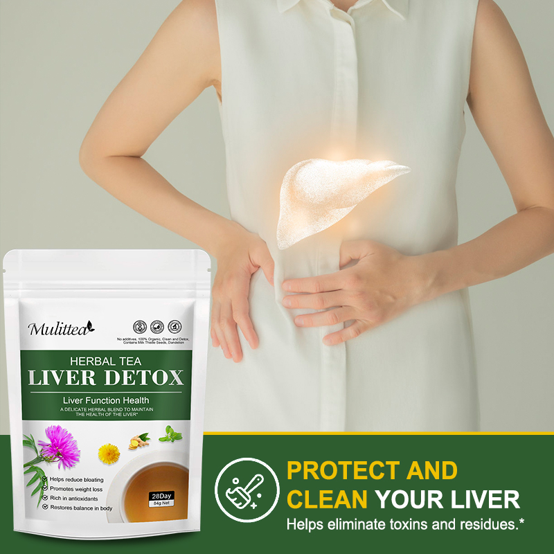 Mulittea Liver Detox Tea with  - Dandelion Detox Tea ulasan dan harga