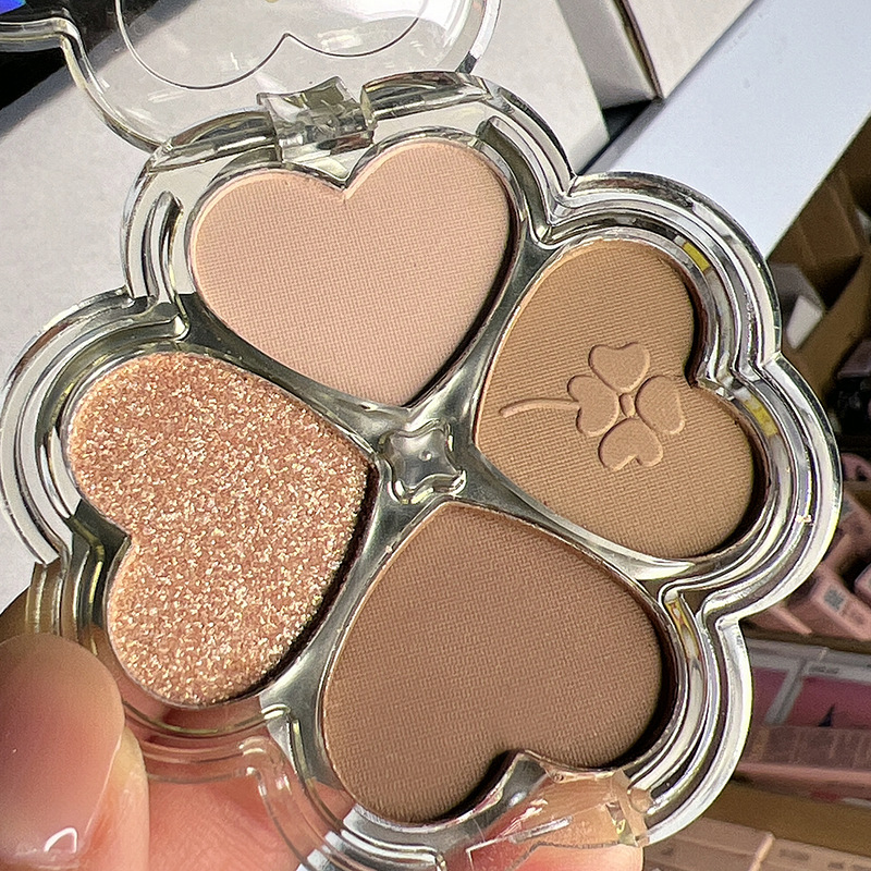 Lucky Clover Eyeshadow Palette - Red Clover Flower ulasan dan harga