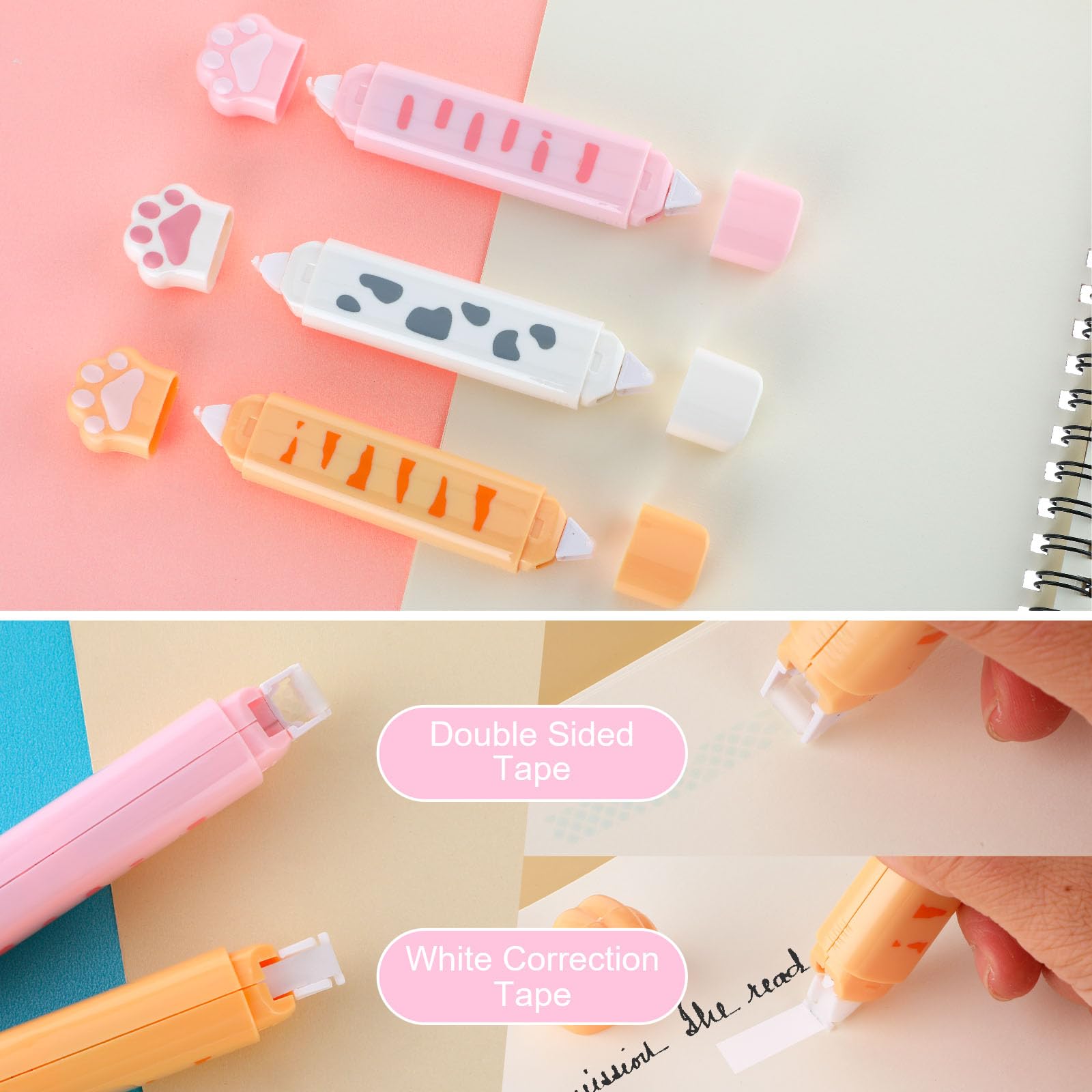 1/3 Pcs White Out Double Faced - Cat Claw Bark ulasan dan harga