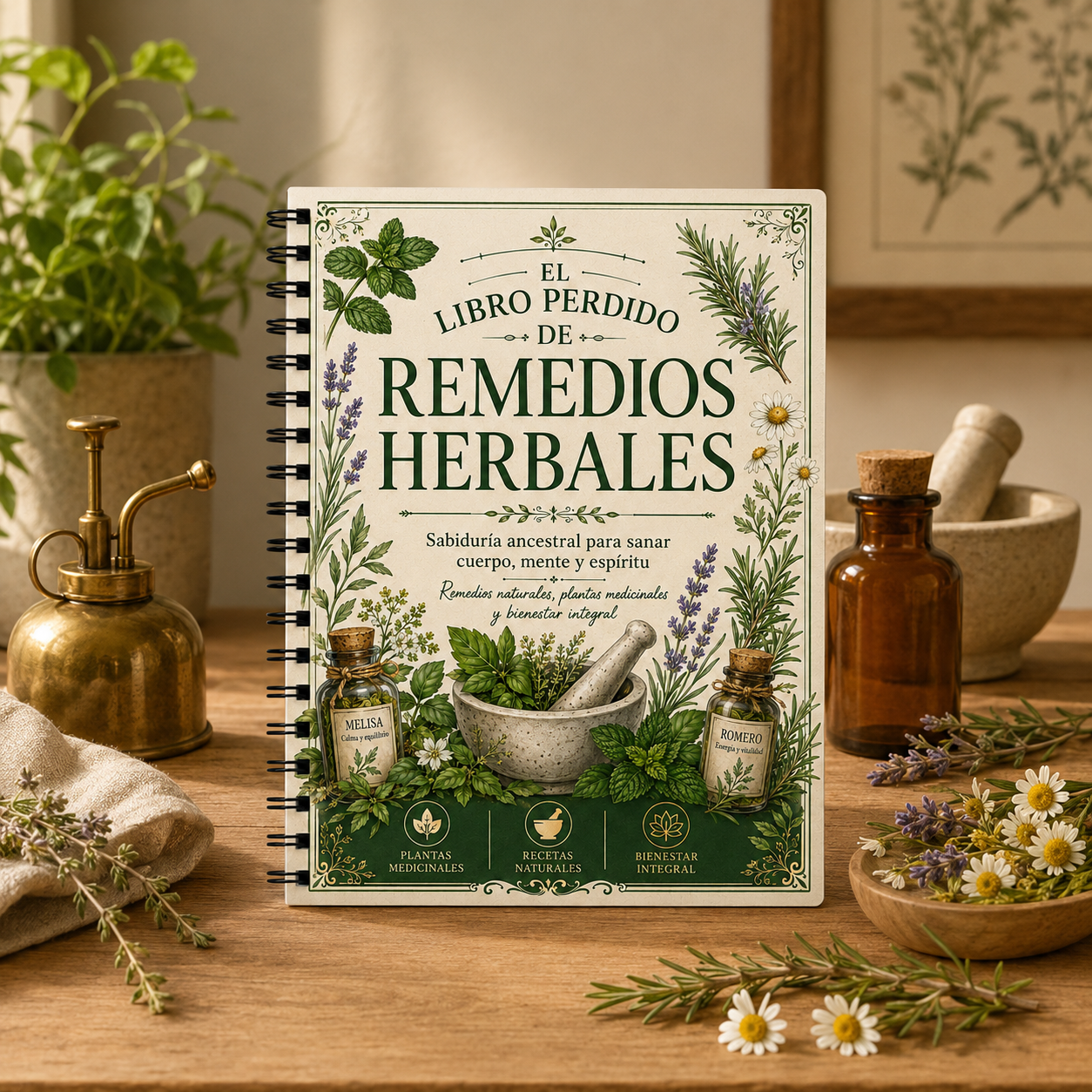 Spanish Herbal Remedies Journa - Herbal Wellness Remedy ulasan dan harga