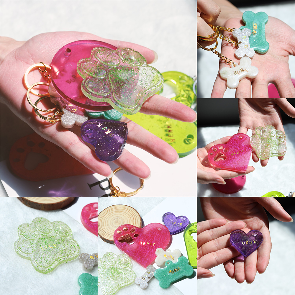 Cat Bear Paw Dog Bone Tag Pend - Cat Claw Bark ulasan dan harga