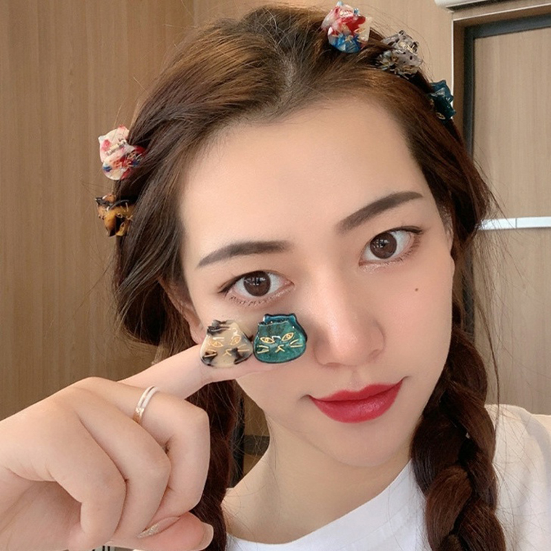 New Cute Cat Small Hair Clip f - Cat Claw Bark ulasan dan harga