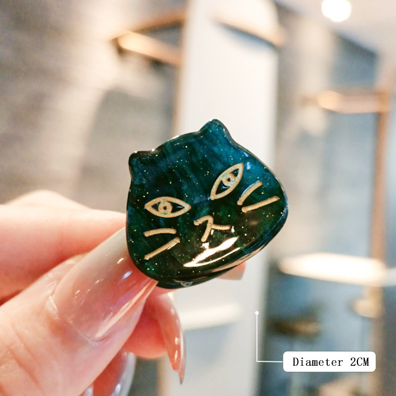 New Cute Cat Small Hair Clip f - Cat Claw Bark ulasan dan harga