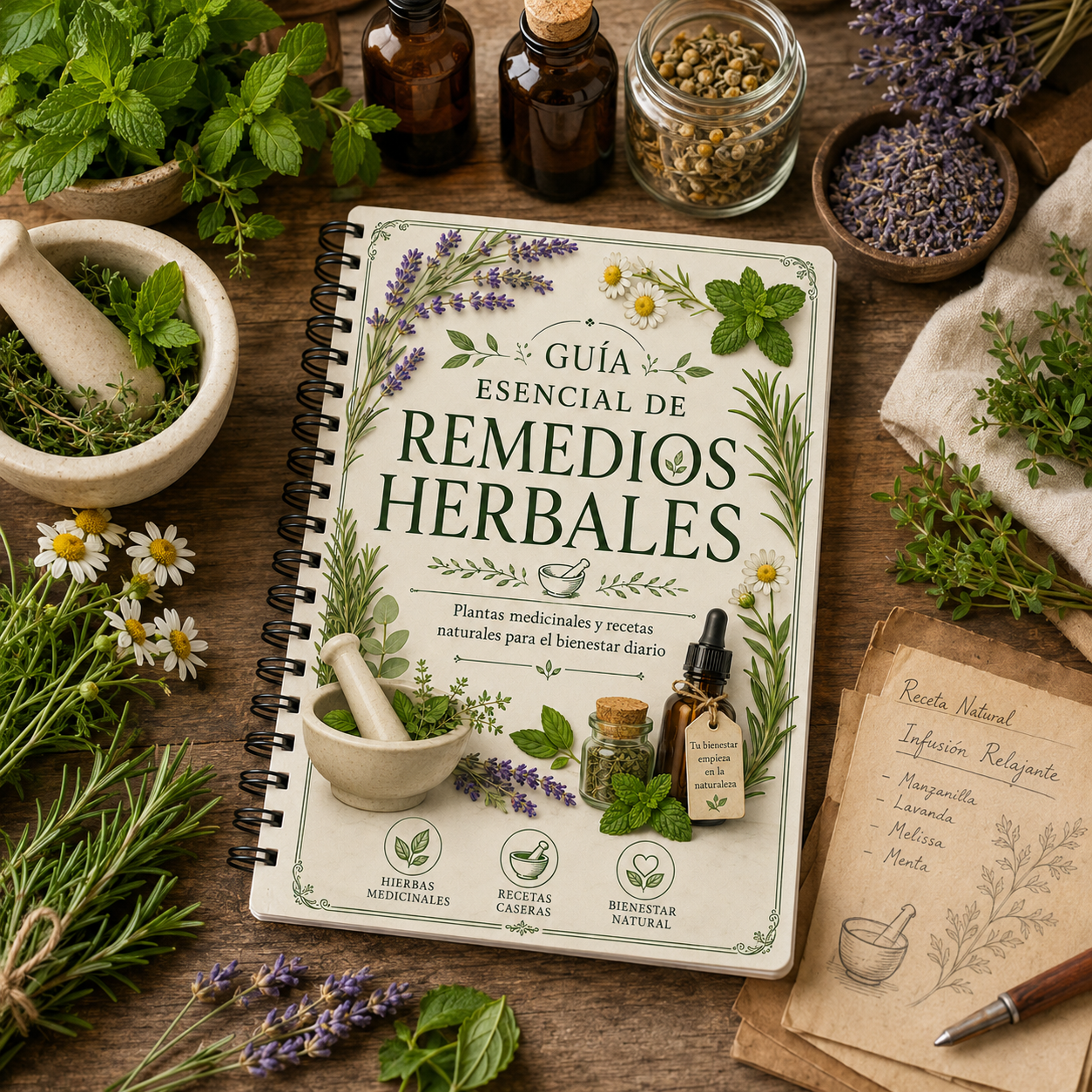 Spanish Herbal Remedies Guide  - Herbal Wellness Remedy ulasan dan harga
