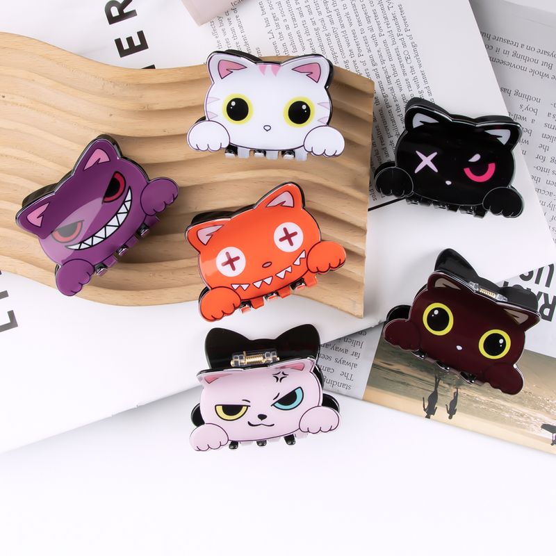1pc  Cute expression hair clip - Cat Claw Bark ulasan dan harga