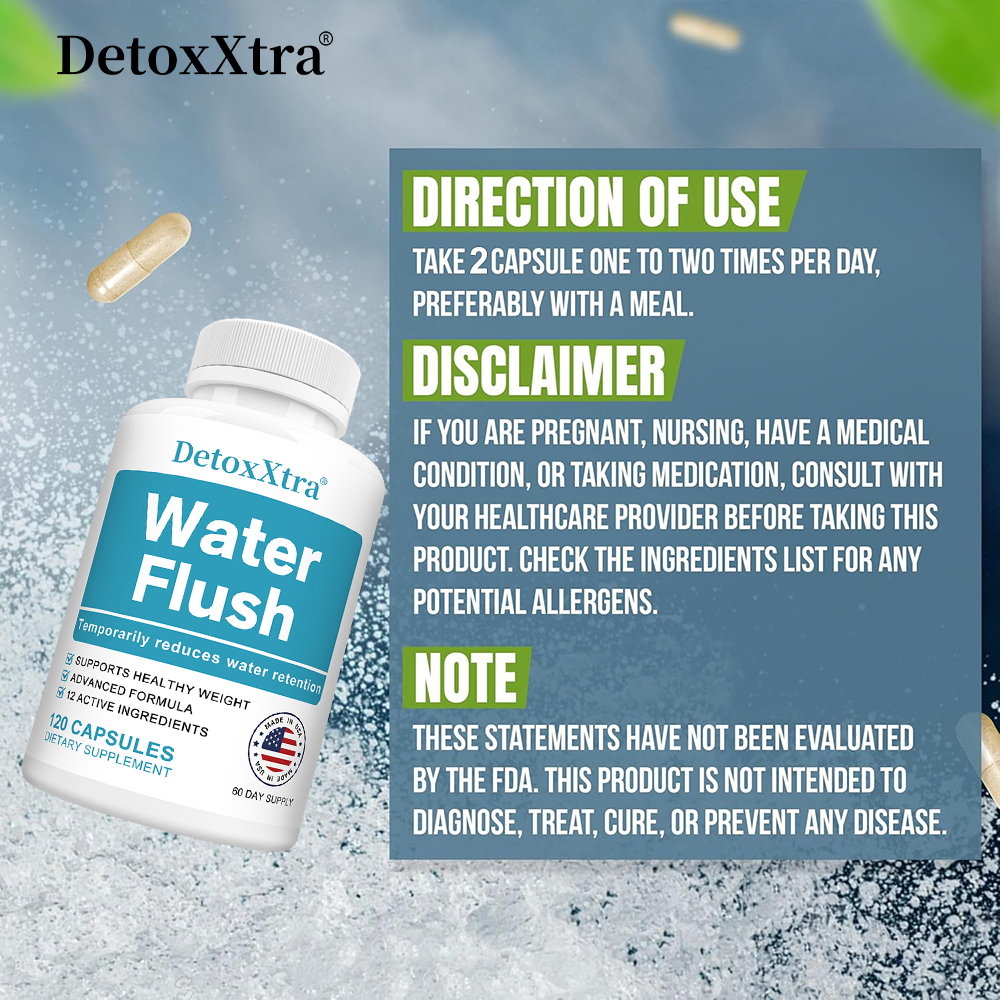 Natural Diuretic Capsules, Red - Dandelion Detox Tea ulasan dan harga