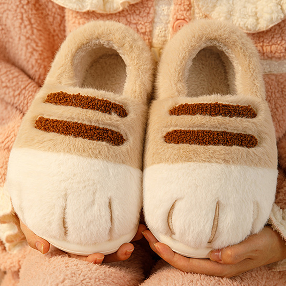 Warm Slip-on House Shoes 3D Ca - Cat Claw Bark ulasan dan harga