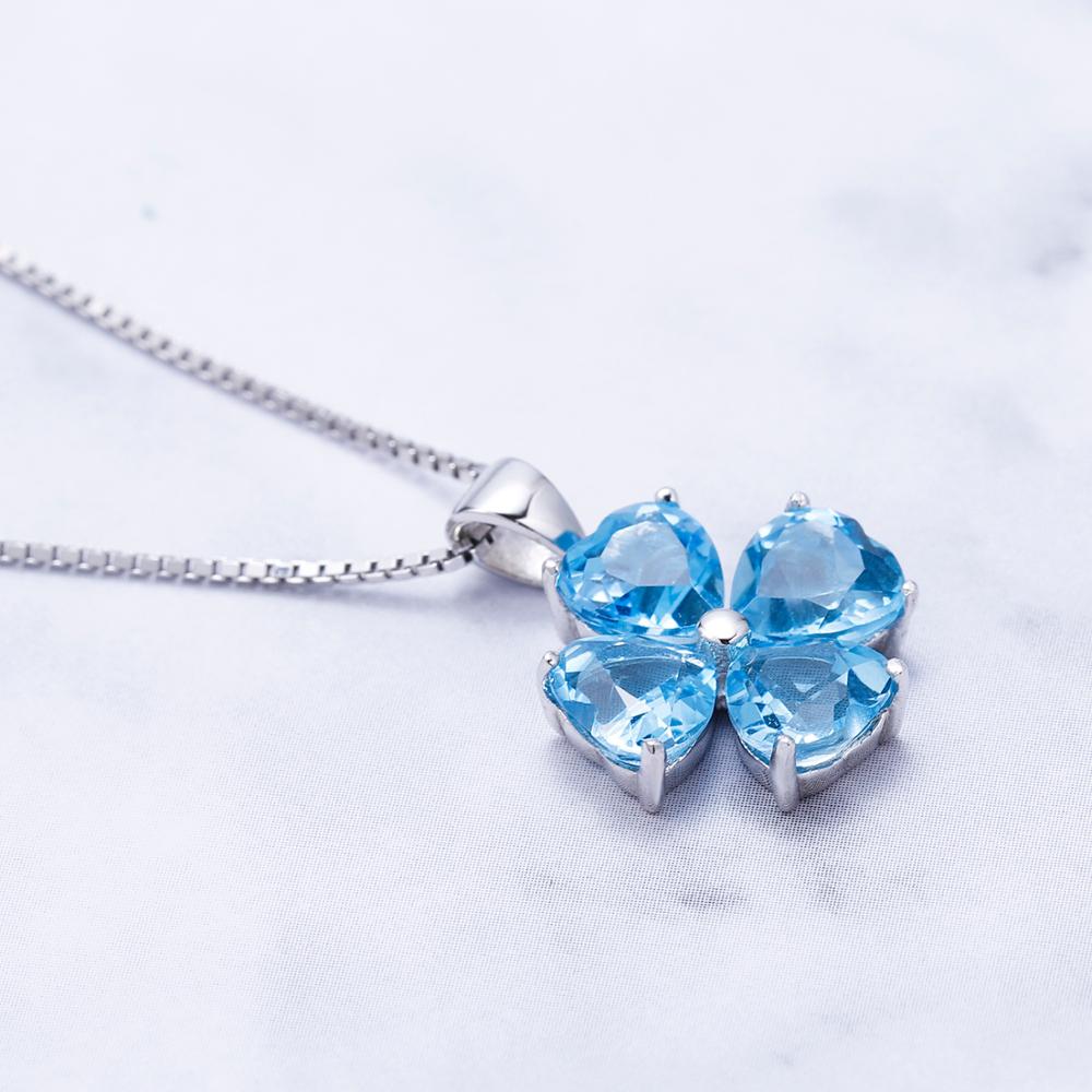 GEM'S BALLET 0.95ct Natural Sw - Red Clover Flower ulasan dan harga