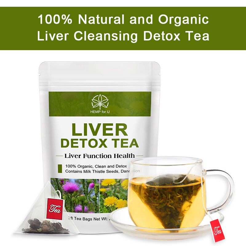 Organic Liver Detox Tea with D - Dandelion Detox Tea ulasan dan harga