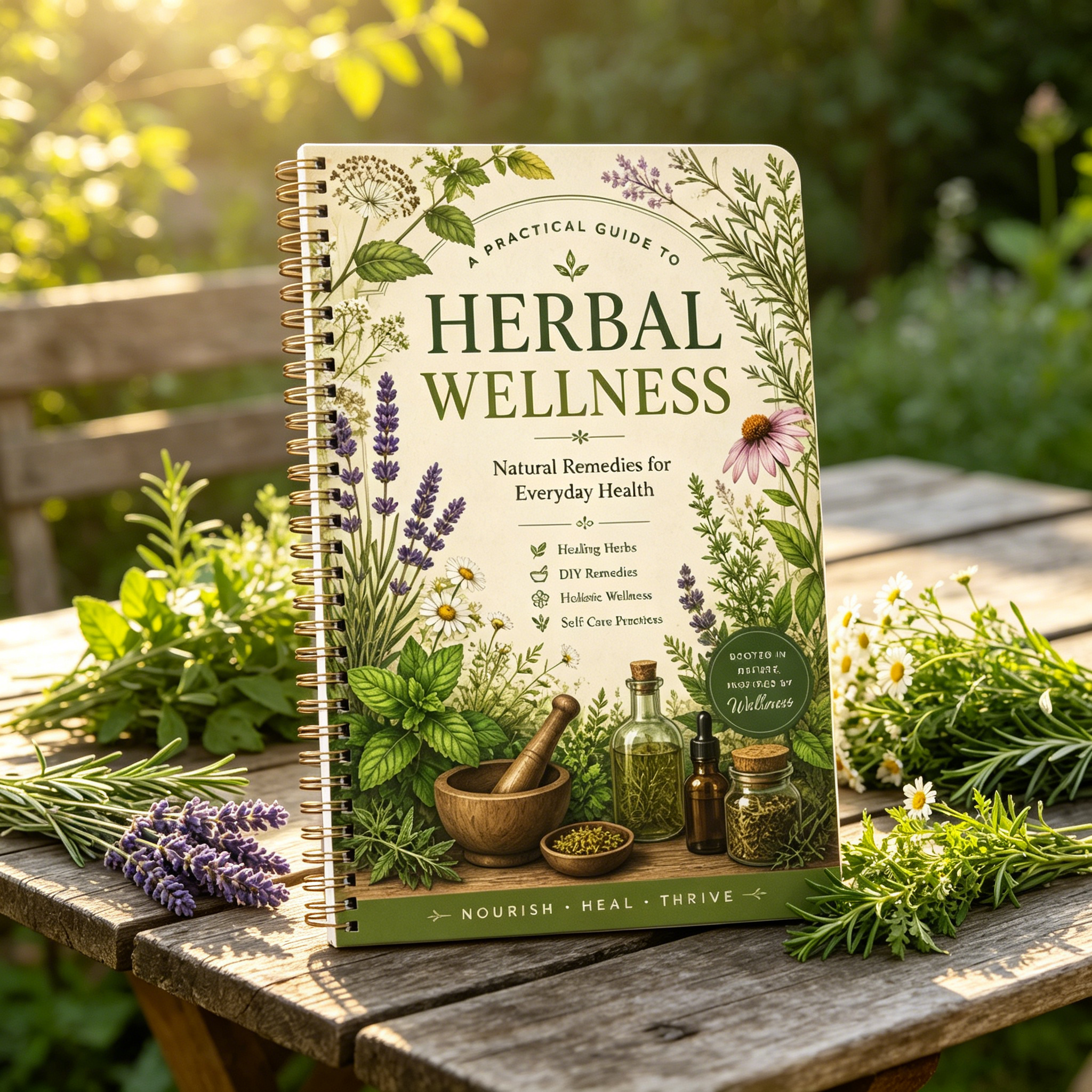 Herbal Remedies Journal A5 Spi - Herbal Wellness Remedy ulasan dan harga
