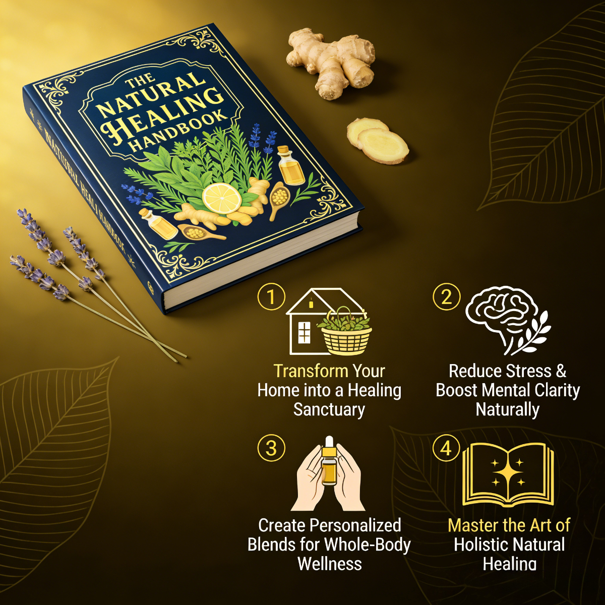 The Natural Healing Handbook:  - Herbal Wellness Remedy ulasan dan harga